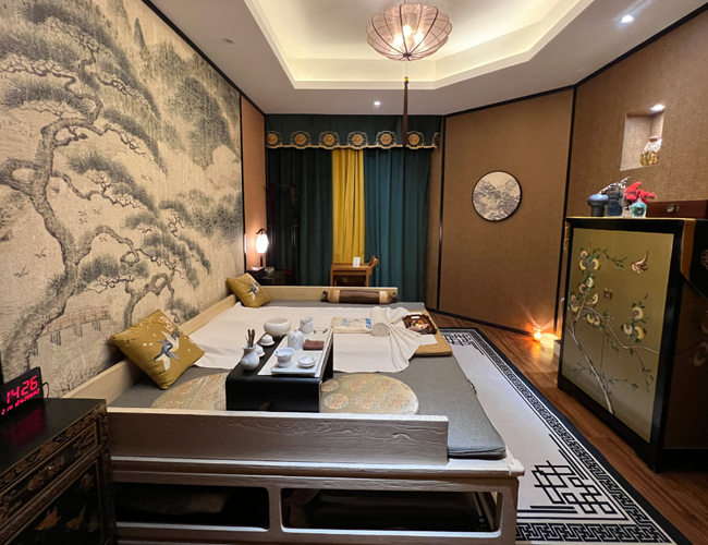 北京大兴足疗减压会所环境展示（二）一种真挚的艺术生活态度